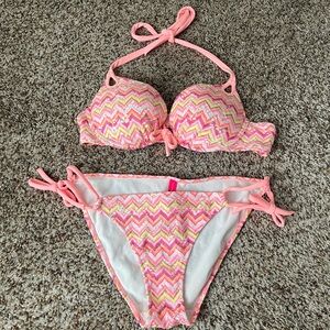 Victoria's Secret Pink Zigzag Bikini